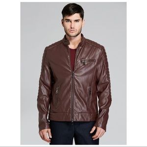 Marciano | Padded Leather Biker Jacket